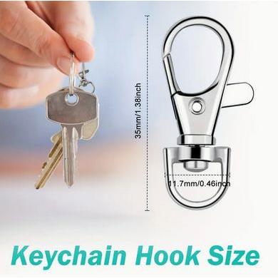 レバーナスカン+キーリング 10個セット ブラック (T52) |  | 01