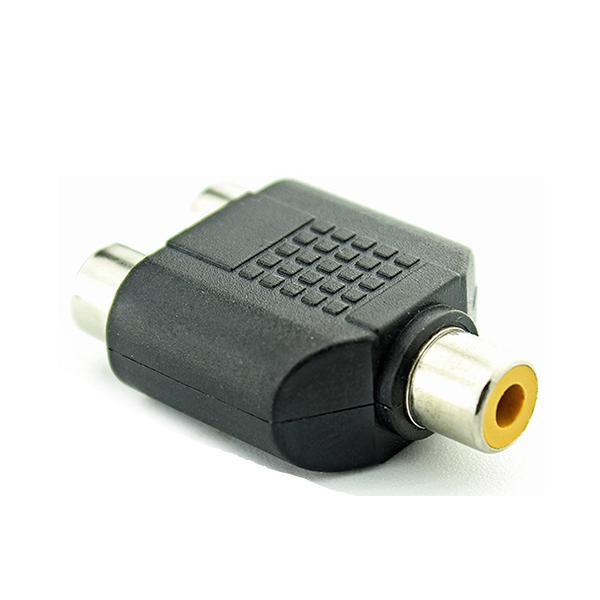 1RCA - 2RCA RCA(メス)-RCA(メス) ジョイント (メス−メス) RCA分岐 | ブランド登録なし | 01