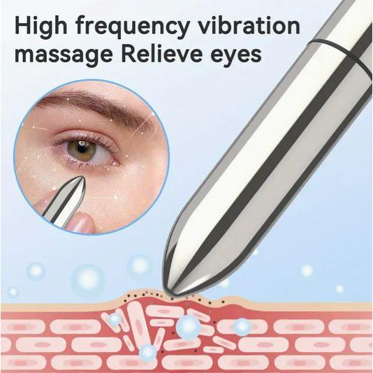ミニ振動マッサージャー フェイシャル アイマッサージト 美容液吸収を促進 口紅サイズ 旅行用に最適 単4電池電源(別売) |  | 02