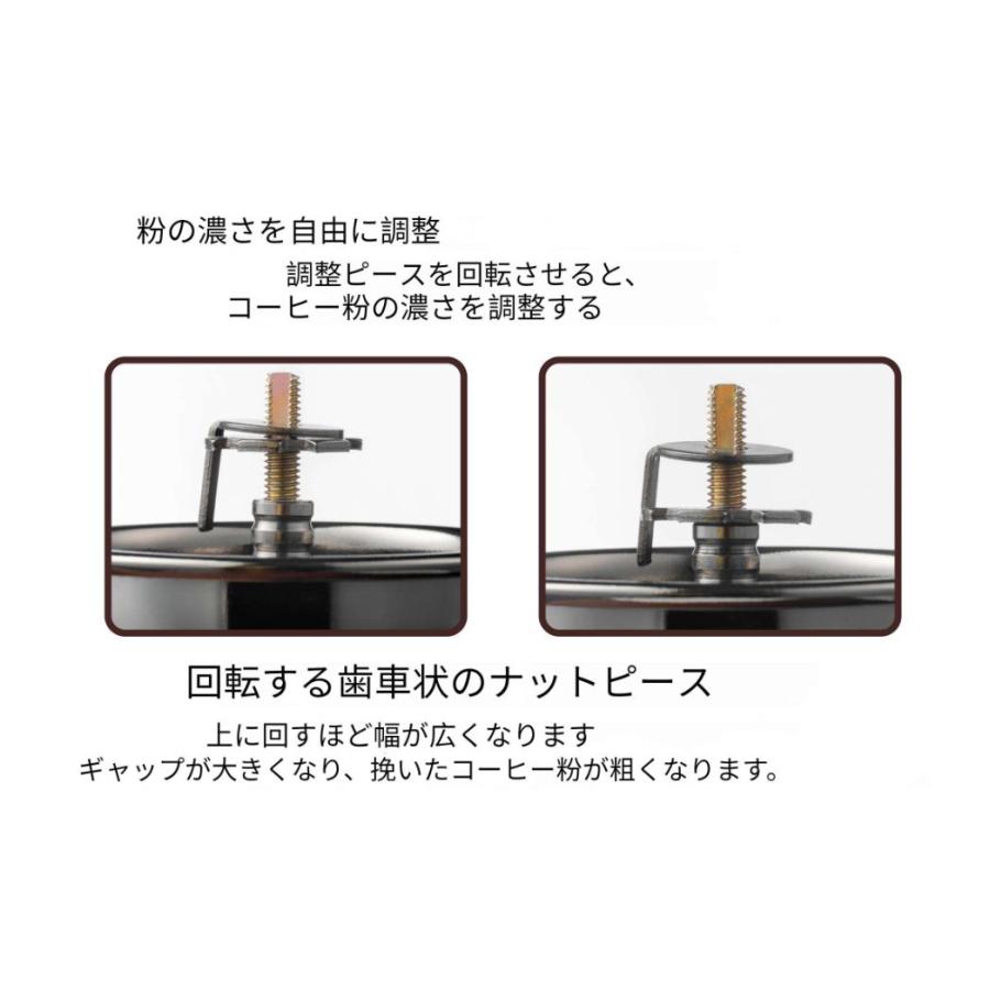 手動豆挽き器 セラミック製研削芯 コーヒーミル コーヒー豆の