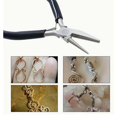 11cm ハンドル 丸型凹型ワイヤー巻きペンチ ミニ精密ワイヤー曲げツール、ジュエリー作りやビーズ作りに適しています - DIY愛好家に必須 (T51) |  | 04