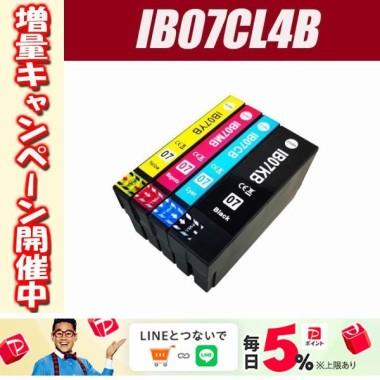 エプソン（EPSON） 互換品 IB07CL4B プリンターインク 4色セット