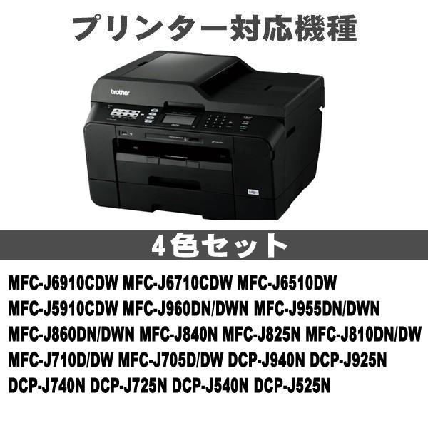 LC12-4PK  4個自由選択 プリンターインク ブラザー インクカートリッジ 互換｜usagi｜03