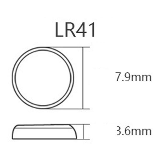 LR41 ボタン電池  4個 マクセル アルカリボタン電池 | maxell | 02