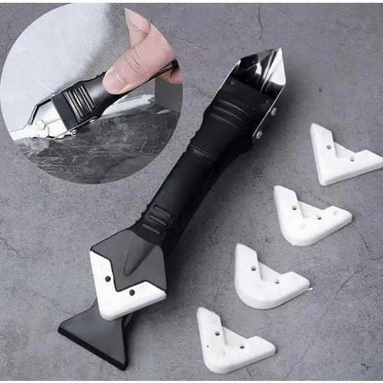 コーキング除去ツールキット シーラント仕上げツール 窓用接着角スクレーパーツール キッチンやバスルームのシンク改修 ブチルはがし | ブランド登録なし