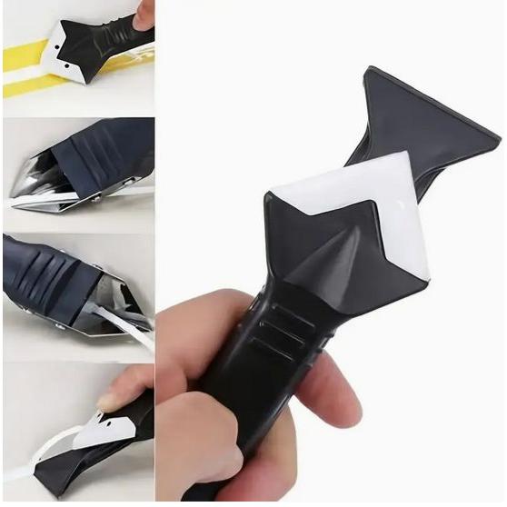 コーキング除去ツールキット シーラント仕上げツール 窓用接着角スクレーパーツール キッチンやバスルームのシンク改修 ブチルはがし | ブランド登録なし | 01