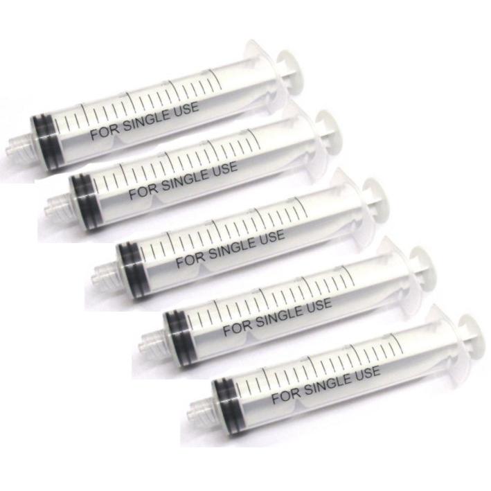 計量用 シリンジ 20ml x5 (ニードルなし) 計量注入器 プラモデル製作 工作 園芸 注射器 | ブランド登録なし