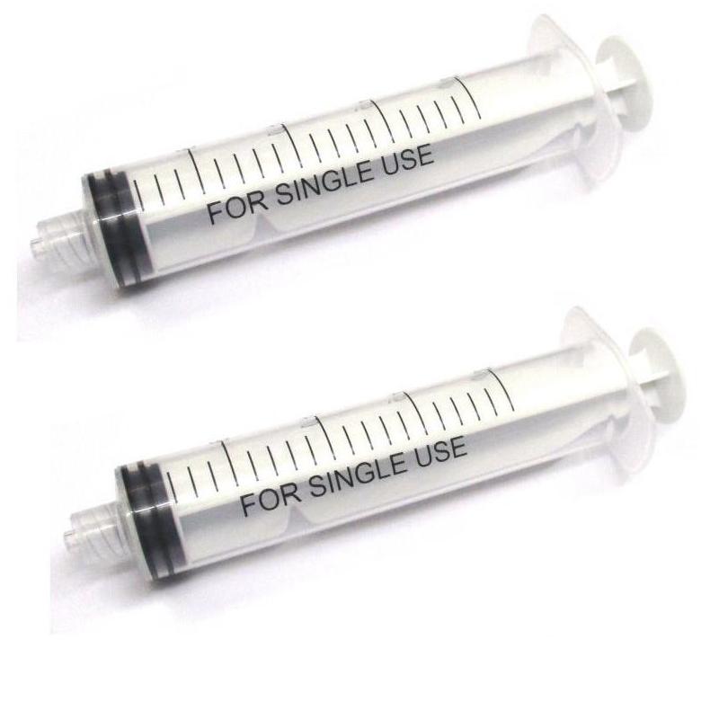 計量用 シリンジ 30ml x2 (ニードルなし) 計量注入器 プラモデル製作 工作 園芸 注射器 | ブランド登録なし