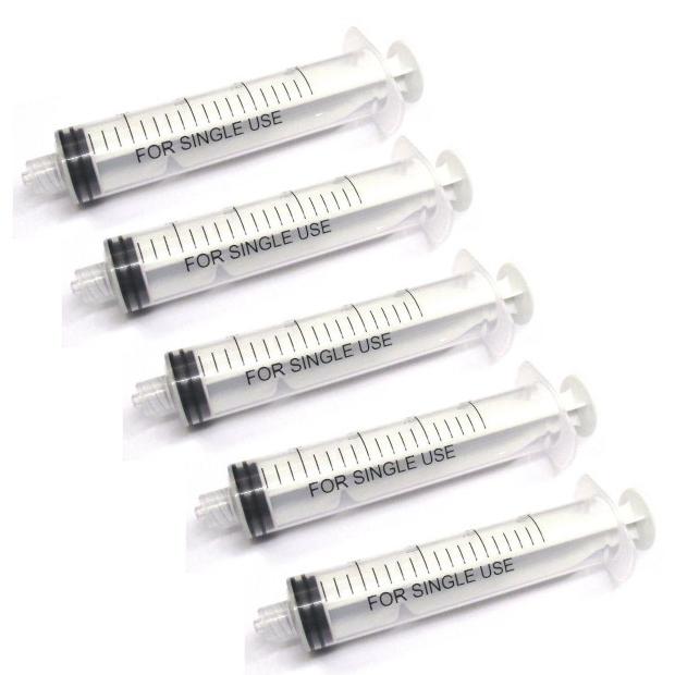 計量用 シリンジ 30ml x5 (ニードルなし) 計量注入器 プラモデル製作 工作 園芸 注射器 | ブランド登録なし