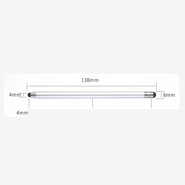 質感タッチペン 1本 シリコンゴム式 タッチペン 替えゴム付き (大1個小1個) スマートフォン ipad Air2 iphone Xperia Galaxy(E3) | ブランド登録なし | 03