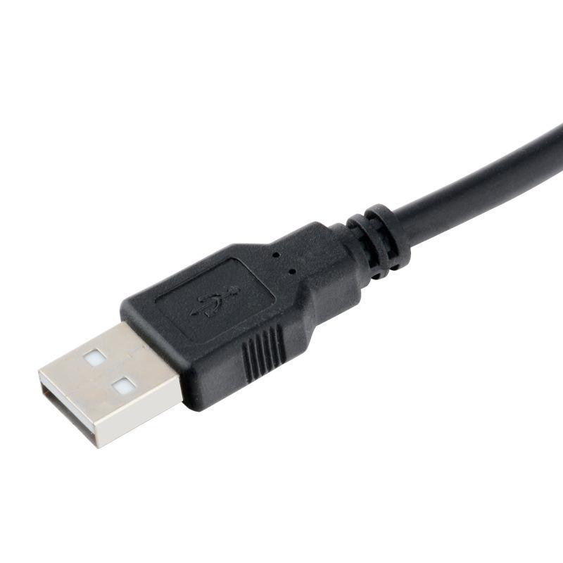 USBケーブル USB2.0 ハイスピード 1.5m USB A-TYPE (オス) - USB A-TYPE (オス) ブラック (Z57)｜usagi｜02