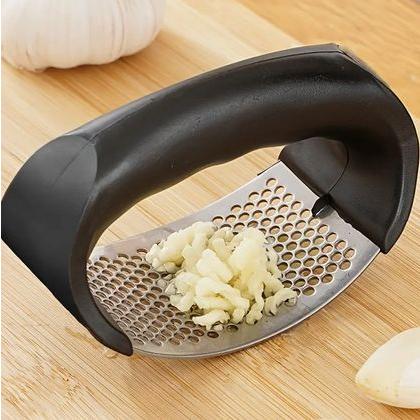 ステンレス製　ガーリックプレス クラッシャー チョッパー キッチンツール にんにくつぶし (KU13) | ブランド登録なし | 03