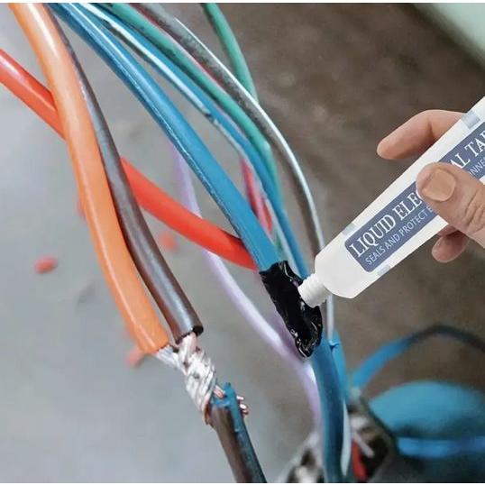 30ml 液体絶縁テープ修理ゴム リキッドゴム 電線ケーブルコート (T51) | 