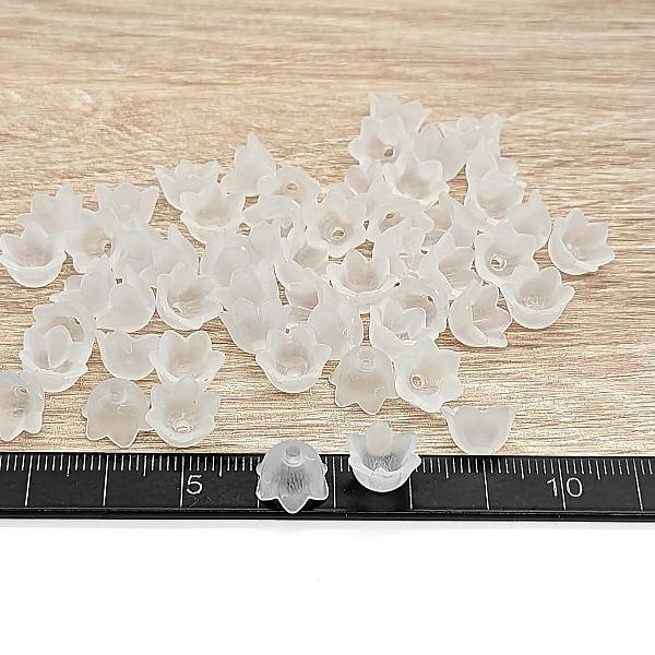 お花ビーズ追加分 お花ビーズ追加分 452 【20g】パール風 お花ビーズ | デコパーツ