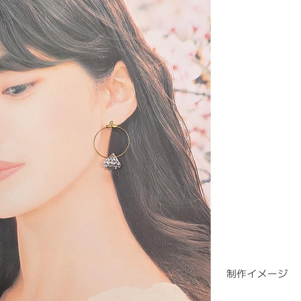 アクリルチャーム 15mm 10個 アクリルビーズ 多面カット クリア 透明