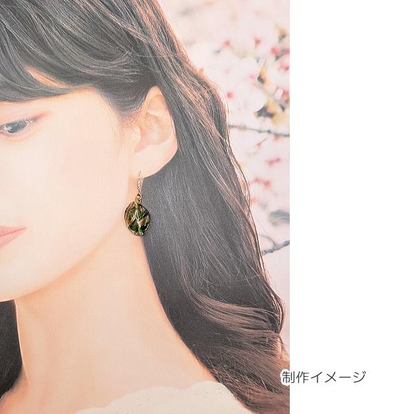 ピアスパーツ フックピアス 石付きピアス 2個 3連 極小人工ジルコン