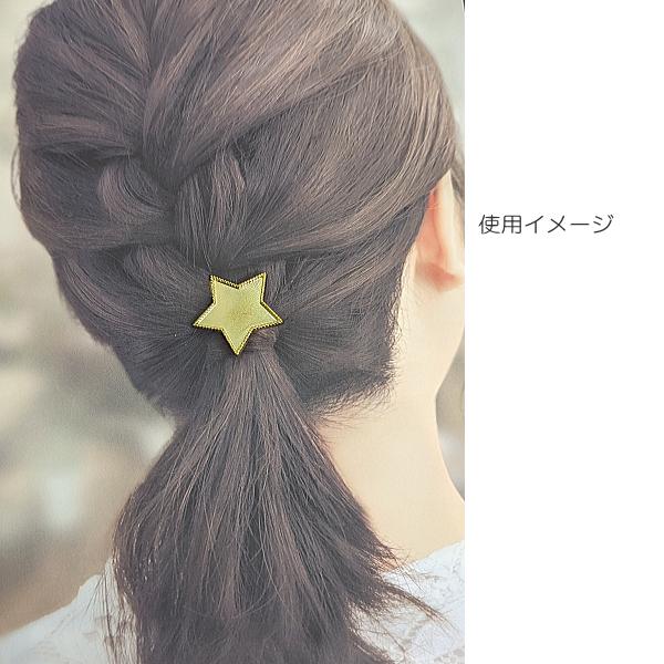 レジンヘアゴム　ヘアアクセサリー 丸　約3.5cm　ブルー×ホワイト　No.8 レジンヘアゴム ヘアアクセサリー 丸 約3.5cm ブルー×ホワイト No.8