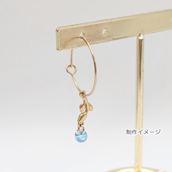フープピアス 316 サージカルステンレス製 約20mm 4個 ゴールド色