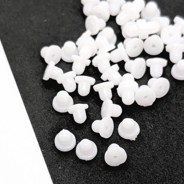 クッションゴム シリコン イヤリング 耳 痛くないゴム ばね式  