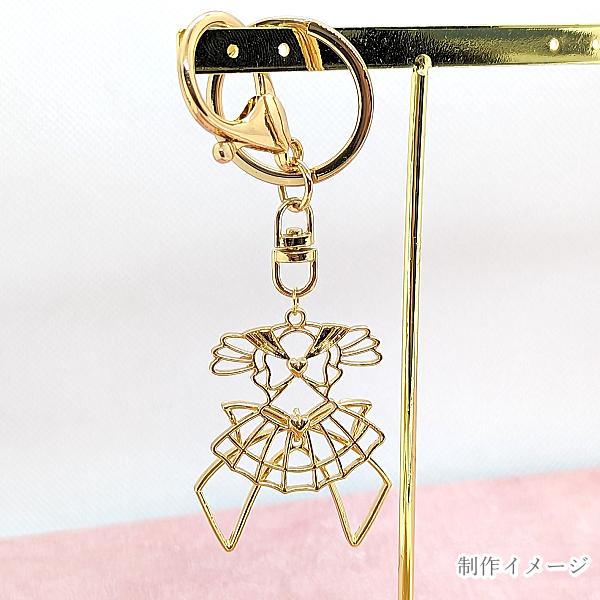 セーラー服 リボン ゆらゆら パーツ 32mm 1組 空枠 レジン枠 ガーリー 