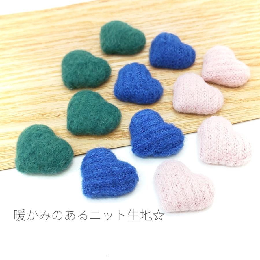 カボション ハート ニット生地 毛糸 くるみボタン パーツ 12個 3色各4個ずつ V215 うさぎの素材屋さんyahoo 店 通販 Yahoo ショッピング