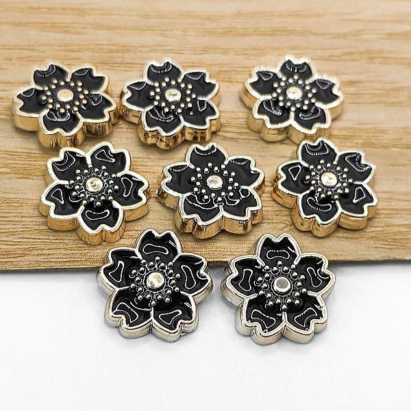 デコパーツ 桜 13mm 花 カボションにも 春のハンドメイドパーツ 和風