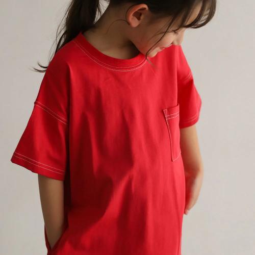 ステッチデザインワンピース キッズ   T2 ティーツー 女の子 かわいい ナチュラル 子供服 こども服　（送料無料 北海道、沖縄、離島は配送不可） |  | 17