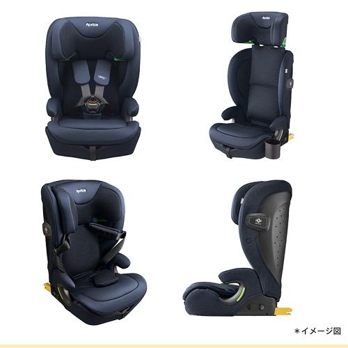 （ブランケットプレゼント）アップリカ リライドAB ブラック 1073 ネイビー 1080 チャイルド＆ジュニアシート ISOFIX固定 R129適合 15か月〜の画像