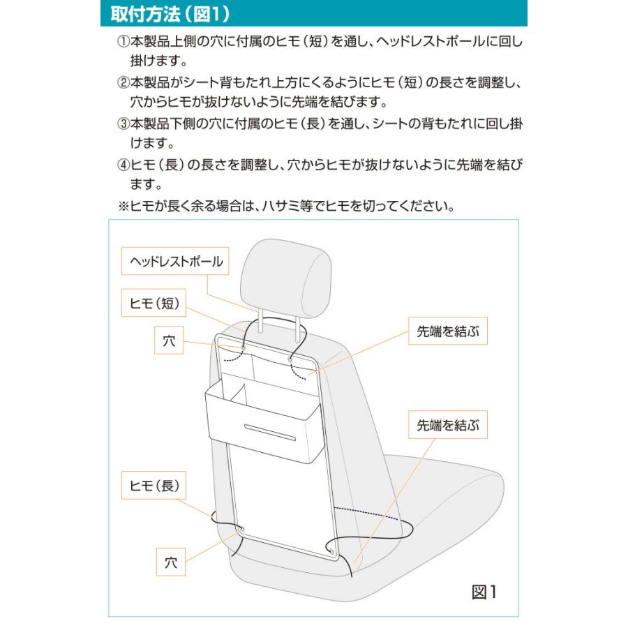 子供にキックされても安心 収納 シートバックポケット キックガード付
