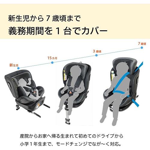 (ブランケットプレゼント) リーマン カイナロングR129 ブラック CW001  チャイルドシート ジュニアシート  220019 （送料無料 北海道、沖縄、離島は配送不可）の画像