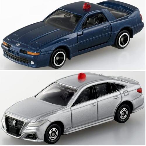 トミカ 機動隊　覆面パトロールカー　外国車パトロールカーセット　廃盤　7台 🚓Unmarked police car and🚐Railroad car transform into