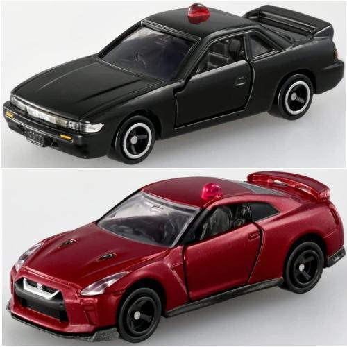 トミカ 機動隊　覆面パトロールカー　外国車パトロールカーセット　廃盤　7台 🚓Unmarked police car and🚐Railroad car transform into