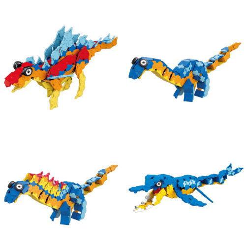 【新品】LaQダイナソーワールドディノキングダム＊ラキュー おまけつき LaQ ダイナソーワールド ディノキングダム プラスチック