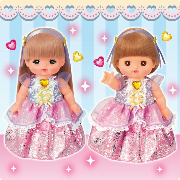 ハートのキラキラドレス 514207 メルちゃんきせかえセット パイロット