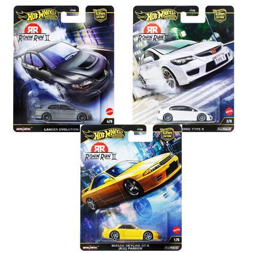 3台セット ホットウィール Hot Wheels '07 ホンダ シビック タイプR