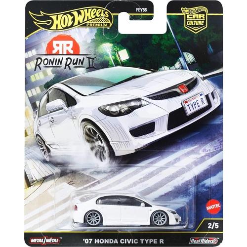 3台セット ホットウィール Hot Wheels '07 ホンダ シビック タイプR