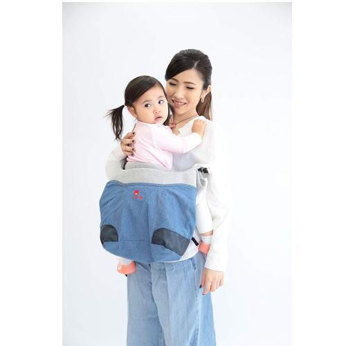 たためるヒップシートとマザーズバッグがひとつに DaG7 ダッグ7 デニム 