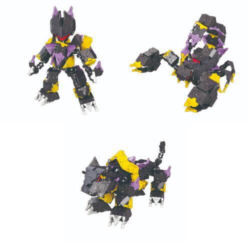 LaQ ボールジョイント ロボット シャドウ ラキュー 008879 ヨシリツ 7