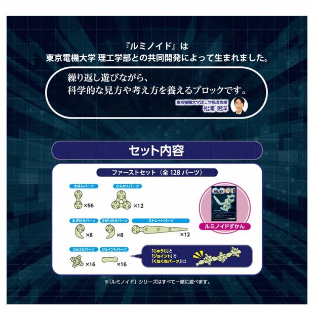 ルミノイド ファーストセット キミのサイエンス脳を刺激する 6歳