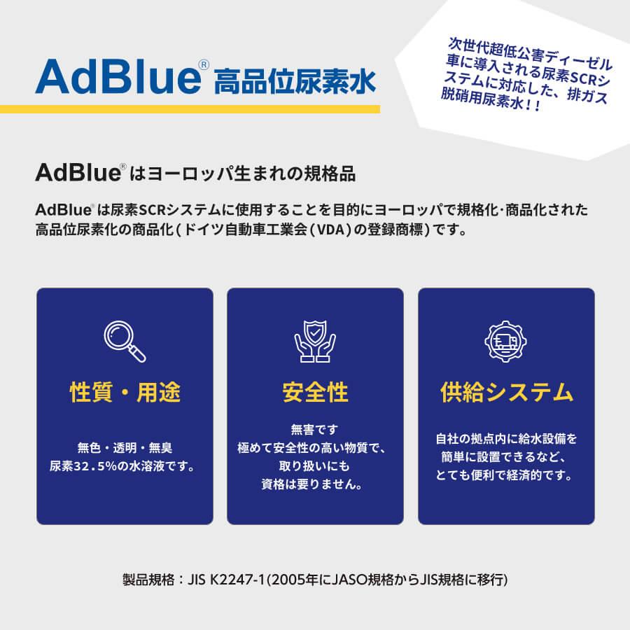 アドブルー 10L ノズルホース付き 5箱 日本液炭 AdBlue 尿素水｜usamart｜02