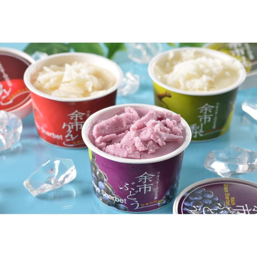 お中元 ギフト 2023 ディームファクトリー 北海道 余市フルーツシャーベット 3種7個入 夏 冷菓 シャーベット フルーツ  アイスクリーム、ジェラート