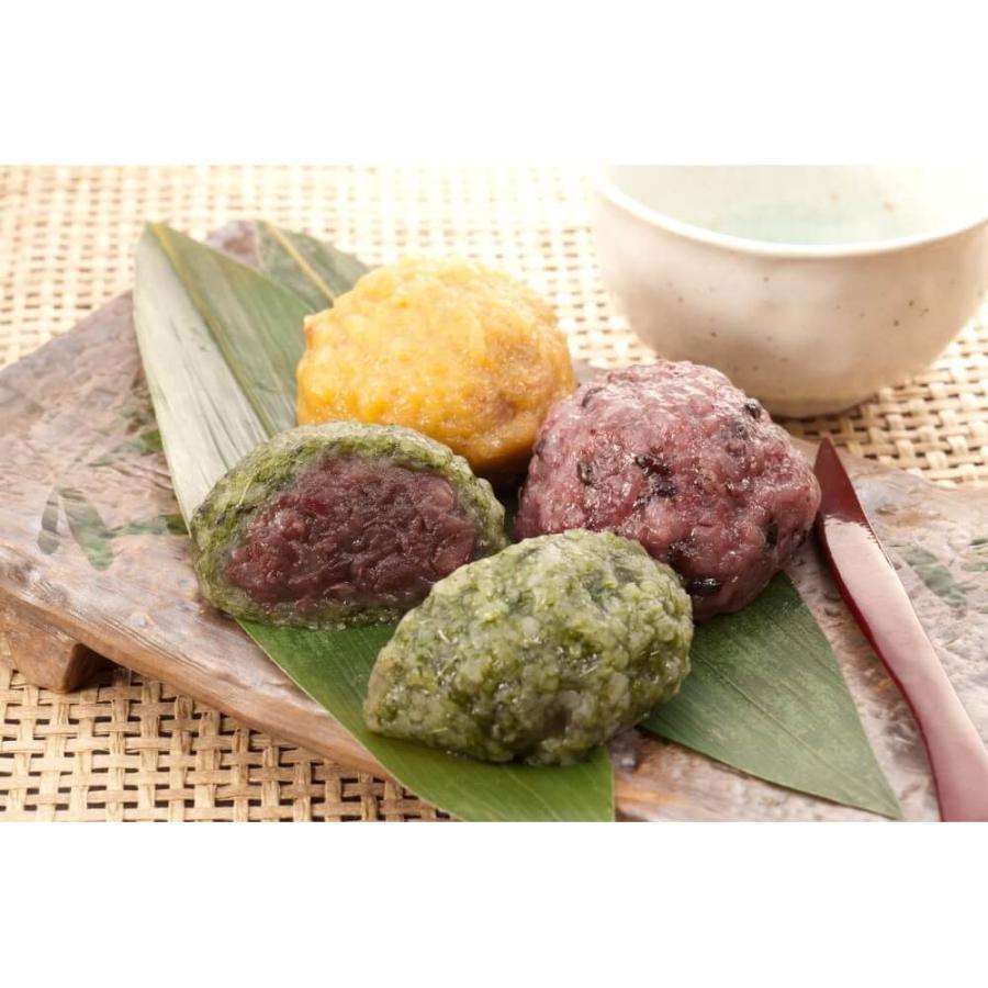 和歌山 熊野本宮釜餅 3種32個入 もち 餅 よもぎ 蓬 餡子 あんこ 和菓子 セット 詰合せ_1
