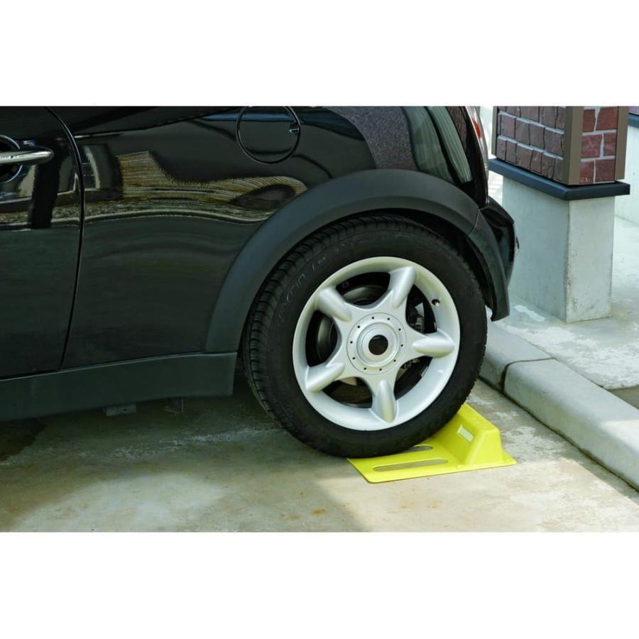 うさマート年末セール 車 輪留め タイヤ 止め パーキングストップ 車輪止め 山研工業 パーキングストップ Yk 06 うさマートyahoo ショッピング店 通販 Yahoo ショッピング