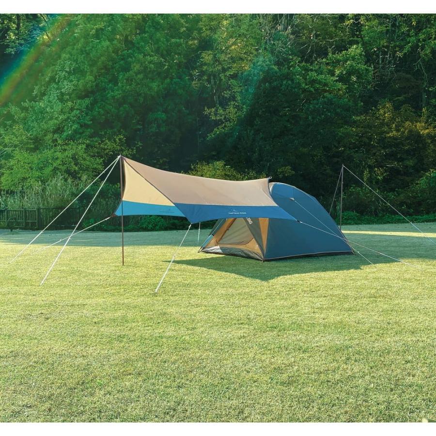 リアルサープラス テント キャンプ 送料無料 キャプテンスタッグ タープ延長ベルトセット Yellow Package スタンダード ドームテント タープセット 5 6人用 Uz 限定品 Www Intiasia Co Id