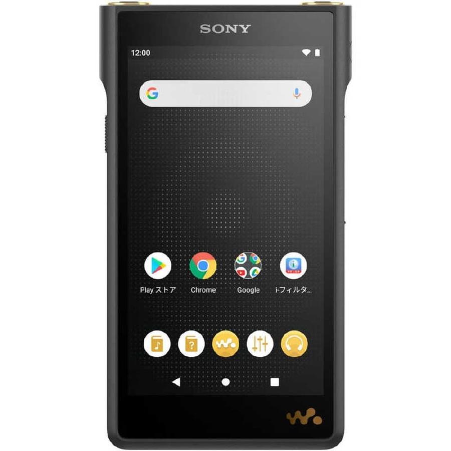 【新登場】 SONY ポータブルオーディオプレーヤー 防水 ハイレゾ対応/128GB ソニー ウォークマンWM1シリーズ ブラック NW-WM1AM2 【RI2709797612】(98560円)