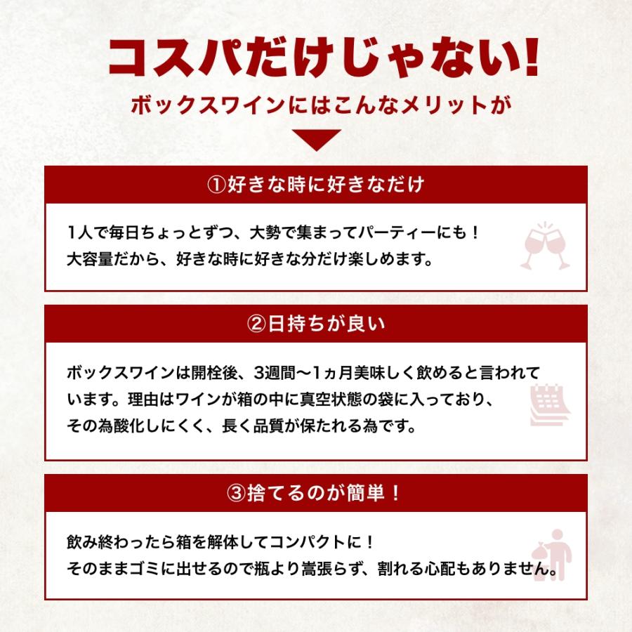 ワイン ボックスワイン 果実酒 赤ワイン 大容量 お買い得セット ノルレ