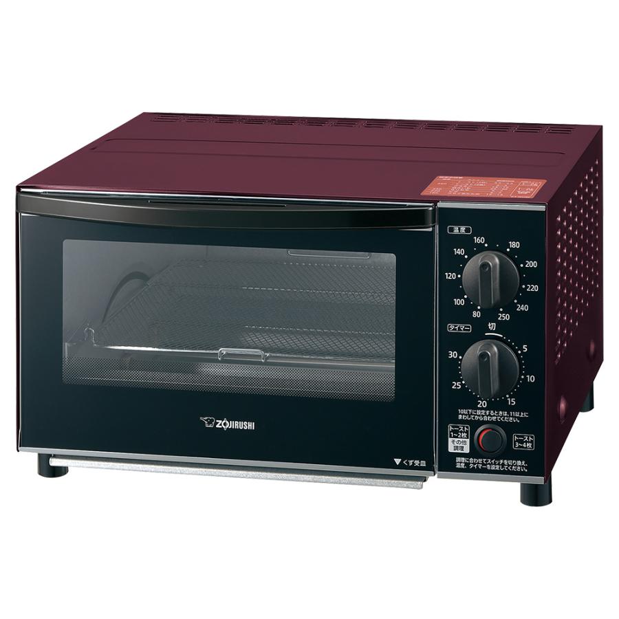 ZOJIRUSHI ボルドー 赤 大きい ワイド もち 象印マホービン