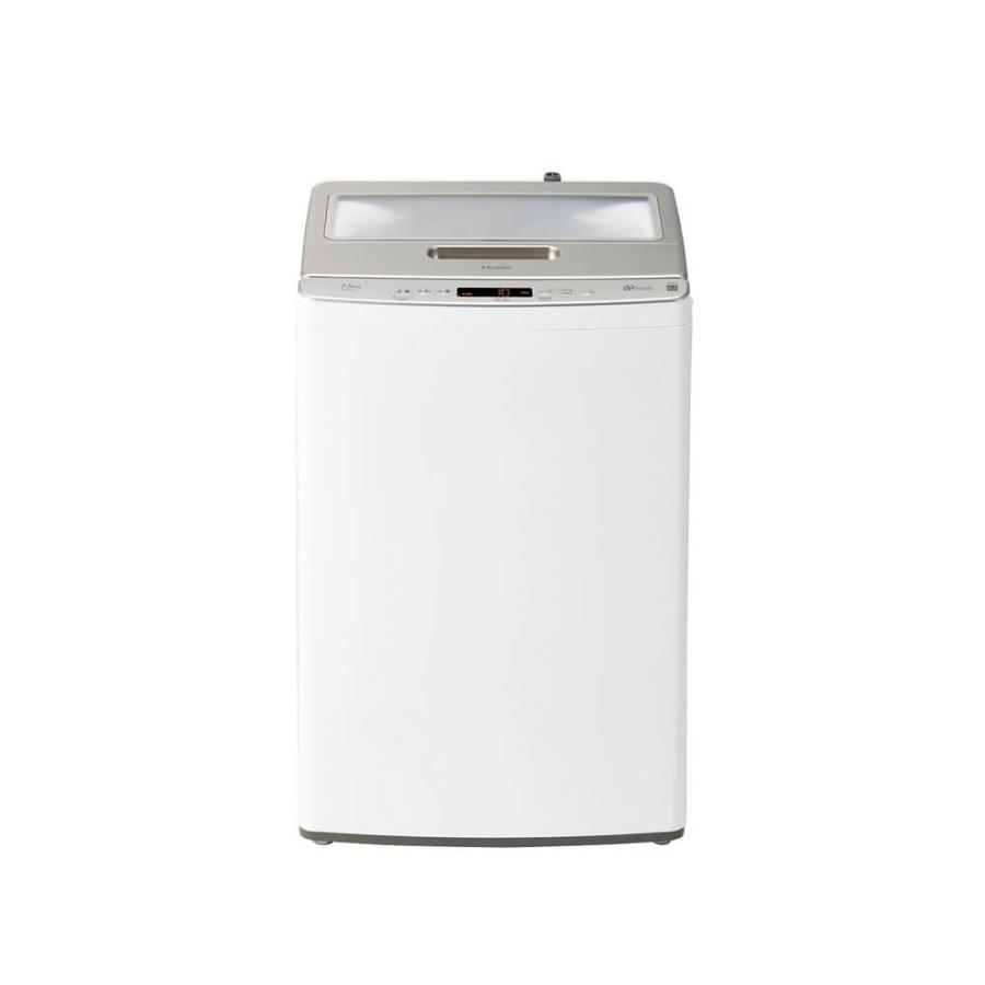 配送のみ/設置取付無し ハイアール 全自動洗濯機 7.5kg JW-LD75C-W 