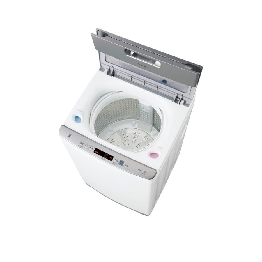 配送のみ/設置取付無し ハイアール 全自動洗濯機 10kg JW-HD100A-W 