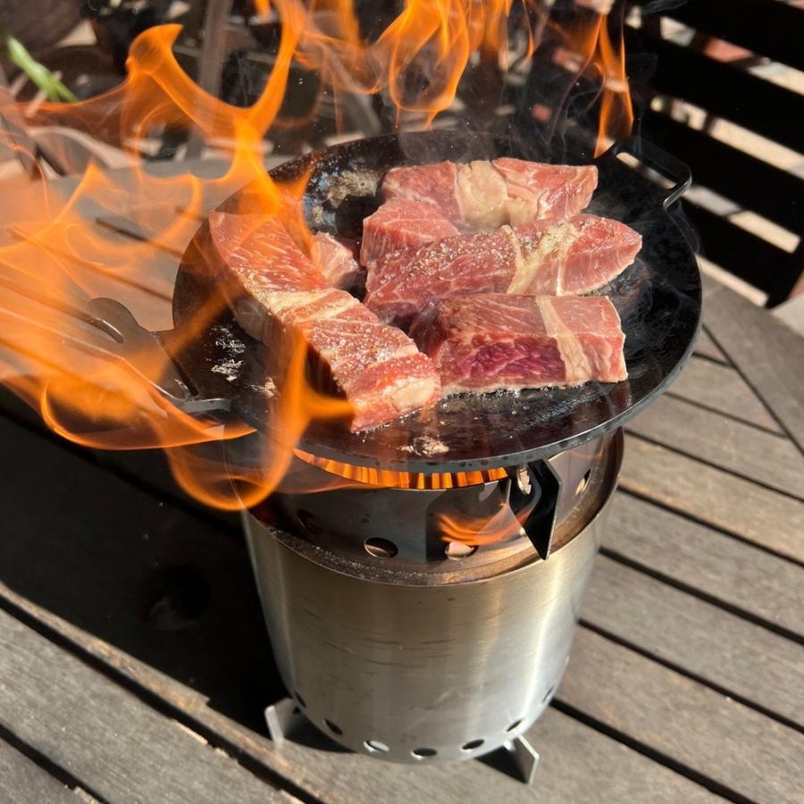 solo stove ソロストーブ CAMPFIRE 　五徳・ロストル付き 楽天市場】鍛冶屋の頓珍漢 Solo Stove Campfire ソロストーブ キャンプ